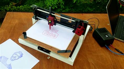 cnc from old printer parts|Make a A4 SIZE CNC.